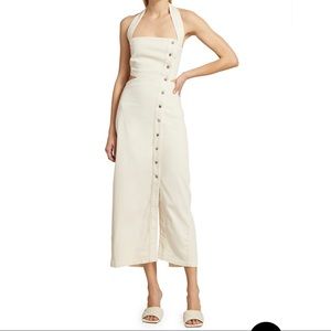 Nanushka Aster Cutout Halter Dress